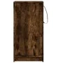 Sideboard with LED lighting, engineered smoked oak wood, 42.5x34x85 cm by , Sideboards - Ref: Foro24-852142, Price: 52,94 €, ...