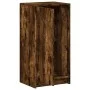 Sideboard mit LED-Beleuchtung, Eichenholz in Raucheiche-Optik, 42,5x34x85 cm. von , Sideboards - Ref: Foro24-852142, Preis: 5...
