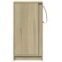 Sideboard with LED lighting, engineered wood in Sonoma oak, 42.5x34x85 cm by , Sideboards - Ref: Foro24-852140, Price: 54,41 ...