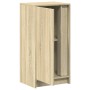 Sideboard with LED lighting, engineered wood in Sonoma oak, 42.5x34x85 cm by , Sideboards - Ref: Foro24-852140, Price: 55,09 ...