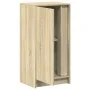 Sideboard with LED lighting, engineered wood in Sonoma oak, 42.5x34x85 cm by , Sideboards - Ref: Foro24-852140, Price: 54,41 ...