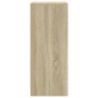 Sideboard with LED lighting, engineered wood in Sonoma oak, 42.5x34x85 cm by , Sideboards - Ref: Foro24-852140, Price: 55,09 ...