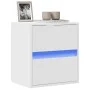 Wand-TV-Möbel mit LED-Lichtern, weiß, 41x31x45 cm. von , TV-Möbel - Ref: Foro24-852271, Preis: 53,70 €, Rabatt: %