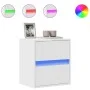 Wand-TV-Möbel mit LED-Lichtern, weiß, 41x31x45 cm. von , TV-Möbel - Ref: Foro24-852271, Preis: 53,70 €, Rabatt: %