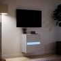 Wand-TV-Möbel mit LED-Lichtern, weiß, 41x31x45 cm. von , TV-Möbel - Ref: Foro24-852271, Preis: 54,55 €, Rabatt: %