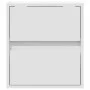 Mueble de TV de pared con luces LED blanco 41x31x45 cm de , Muebles TV - Ref: Foro24-852271, Precio: 53,70 €, Descuento: %