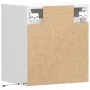 Mueble de TV de pared con luces LED blanco 41x31x45 cm de , Muebles TV - Ref: Foro24-852271, Precio: 53,70 €, Descuento: %