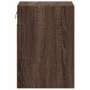 Muebles TV de pared luces LED 2 uds marrón roble 41x31x45 cm de , Muebles TV - Ref: Foro24-852284, Precio: 76,87 €, Descuento: %