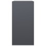 Leñero de acero gris antracita 60x40x80 cm de , Bolsas y soportes de leña - Ref: Foro24-850998, Precio: 90,21 €