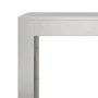 Edelstahl-Holzträger 60x40x100 cm von , Brennholztaschen und -halter - Ref: Foro24-850993, Preis: 170,45 €, Rabatt: %