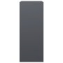 Leñero de acero gris antracita 60x40x100 cm de , Bolsas y soportes de leña - Ref: Foro24-850991, Precio: 94,07 €