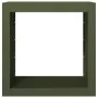Green steel firewood rack 60x40x60 cm by , Firewood bags and holders - Ref: Foro24-851006, Price: 87,89 €, Discount: %