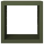 Leñero de acero verde 60x40x60 cm de , Bolsas y soportes de leña - Ref: Foro24-851006, Precio: 76,57 €