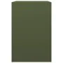 Grüner Stahlholzstapel 60x40x60 cm von , Brennholztaschen und -halter - Ref: Foro24-851006, Preis: 87,89 €, Rabatt: %