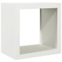 Weißer Stahlholzstapel 60x40x60 cm von , Brennholztaschen und -halter - Ref: Foro24-851004, Preis: 90,01 €, Rabatt: %