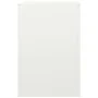 Leñero de acero blanco 60x40x60 cm de , Bolsas y soportes de leña - Ref: Foro24-851004, Precio: 88,56 €, Descuento: %