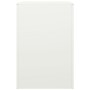 Weißer Stahlholzstapel 60x40x60 cm von , Brennholztaschen und -halter - Ref: Foro24-851004, Preis: 90,01 €, Rabatt: %