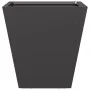 Black steel hexagonal planter 30x30x30 cm by , Pots and planters - Ref: Foro24-851038, Price: 27,60 €, Discount: %