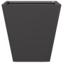 Jardinera hexagonal acero negra 30x30x30 cm de , Maceteros y jardineras - Ref: Foro24-851038, Precio: 28,46 €, Descuento: %
