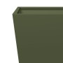 Sechseckiger Pflanzkübel aus olivgrünem Stahl, 30x30x30 cm. von , Töpfe und Pflanzgefäße - Ref: Foro24-851044, Preis: 28,75 €...