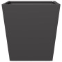 Schwarzer Stahl-Pflanzkübel 40x40x40 cm von , Töpfe und Pflanzgefäße - Ref: Foro24-851052, Preis: 38,37 €, Rabatt: %