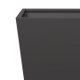 Schwarzer Stahl-Pflanzkübel 40x40x40 cm von , Töpfe und Pflanzgefäße - Ref: Foro24-851052, Preis: 38,37 €, Rabatt: %