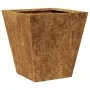 Hexagonal rusty steel planter 30x30x30 cm by , Pots and planters - Ref: Foro24-851050, Price: 31,76 €, Discount: %
