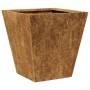 Sechseckiger Blumenkübel aus rostfreiem Stahl, 30x30x30 cm. von , Töpfe und Pflanzgefäße - Ref: Foro24-851050, Preis: 30,37 €...