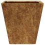 Sechseckiger Blumenkübel aus rostfreiem Stahl, 30x30x30 cm. von , Töpfe und Pflanzgefäße - Ref: Foro24-851050, Preis: 30,37 €...