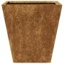 Hexagonal rusty steel planter 30x30x30 cm by , Pots and planters - Ref: Foro24-851050, Price: 31,76 €, Discount: %