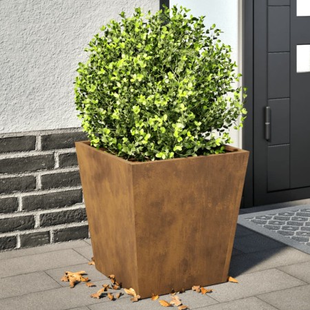 Pflanzkübel 2 Stück aus rostigem Stahl 40x40x40 cm von , Töpfe und Pflanzgefäße - Ref: Foro24-851065, Preis: 55,43 €, Rabatt: %