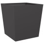 Pflanzkübel 2 Stück aus schwarzem Stahl 50x50x50 cm von , Töpfe und Pflanzgefäße - Ref: Foro24-851067, Preis: 80,89 €, Rabatt: %