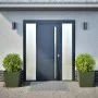 2 olive green steel planters 50x50x50 cm by , Pots and planters - Ref: Foro24-851073, Price: 90,33 €, Discount: %