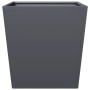 Jardineras 2 uds acero gris antracita 50x50x50 cm de , Maceteros y jardineras - Ref: Foro24-851071, Precio: 84,76 €, Descuent...