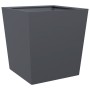 Pflanzkübel 2 Stück aus anthrazitgrauem Stahl, 50x50x50 cm. von , Töpfe und Pflanzgefäße - Ref: Foro24-851071, Preis: 82,21 €...