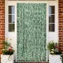 Grün und weißer Chenille-Moskitonetzvorhang 100x220 cm von vidaXL, Moskitonetze für Fenster - Ref: Foro24-325447, Preis: 62,0...