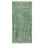 Green and white chenille mosquito net curtain 100x220 cm by vidaXL, Mosquito nets for windows - Ref: Foro24-325447, Price: 57...