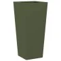 Jardinera hexagonal acero verde oliva 35x35x75 cm de , Maceteros y jardineras - Ref: Foro24-851086, Precio: 66,19 €, Descuent...