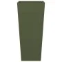 Jardinera hexagonal acero verde oliva 35x35x75 cm de , Maceteros y jardineras - Ref: Foro24-851086, Precio: 66,19 €, Descuent...