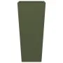 Hexagonal planter in olive green steel, 35x35x75 cm by , Pots and planters - Ref: Foro24-851086, Price: 66,22 €, Discount: %