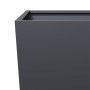 Hexagonal anthracite steel planter 35x35x75 cm by , Pots and planters - Ref: Foro24-851084, Price: 70,16 €, Discount: %