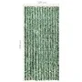 Green and white chenille mosquito net curtain 100x220 cm by vidaXL, Mosquito nets for windows - Ref: Foro24-325447, Price: 64...