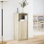 Sideboard mit LED-Beleuchtung, Eichenholz Sonoma, 42,5x34x100 cm. von , Sideboards - Ref: Foro24-852154, Preis: 57,95 €, Raba...