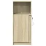Sideboard mit LED-Beleuchtung, Eichenholz Sonoma, 42,5x34x100 cm. von , Sideboards - Ref: Foro24-852154, Preis: 57,95 €, Raba...