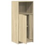 Sideboard with LED lighting, engineered wood in Sonoma oak, 42.5x34x100 cm by , Sideboards - Ref: Foro24-852154, Price: 59,05...