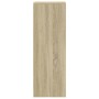 Sideboard with LED lighting, engineered wood in Sonoma oak, 42.5x34x100 cm by , Sideboards - Ref: Foro24-852154, Price: 59,05...