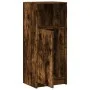 Display cabinet with LED lighting, engineered smoked oak wood, 42.5x34x100 cm by , Sideboards - Ref: Foro24-852156, Price: 62...