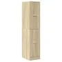 Armario botiquín madera ingeniería roble Sonoma 30x41x144,5 cm de , Taquillas y armarios de almacenamiento - Ref: Foro24-8551...