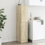 Armario botiquín madera ingeniería roble Sonoma 30x41x144,5 cm de , Taquillas y armarios de almacenamiento - Ref: Foro24-8551...