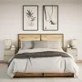 Wall-mounted bedside tables with LED lights, 2 units Sonoma oak by , Nightstands - Ref: Foro24-3307966, Price: 91,60 €, Disco...